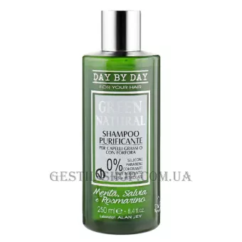 GESTIL Alan Jey Green Natural Shampoo Purificante - Шампунь очищаючий для жирного волосся з лупою